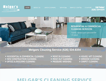Tablet Screenshot of melgars-cleaning-service.com